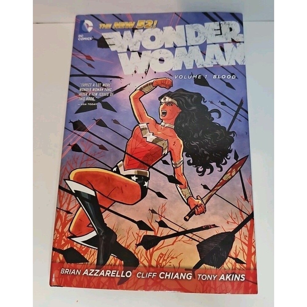 Wonder Woman Blood Vol. 1 by Brian Azzarello (2012) Hardcover The New 52!